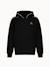 Sweat à capuche en double face avec détails dorés kids gold Noir 1 - vertbaudet enfant 