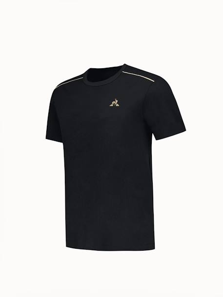T-shirt en jersey de coton avec détails dorés kids gold Black 3 - vertbaudet enfant 
