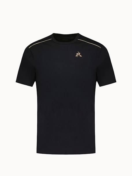 T-shirt en jersey de coton avec détails dorés kids gold Black 1 - vertbaudet enfant 