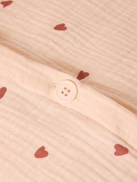 Housse de couette gaze de coton 'maude' Terracotta 4 - vertbaudet enfant 
