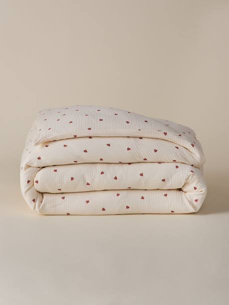 Housse de couette gaze de coton 'maude' Terracotta 5 - vertbaudet enfant 