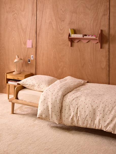 Housse de couette gaze de coton 'maude' Terracotta 3 - vertbaudet enfant 