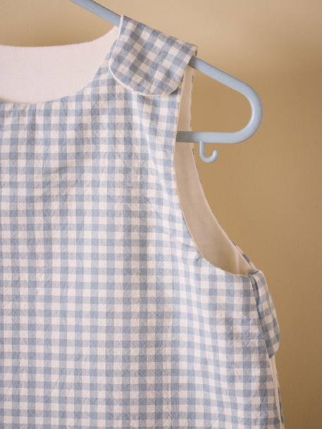 Gigoteuse vichy en percale de coton - tog 3 Vichy vert 2 - vertbaudet enfant 