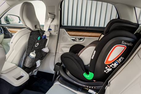 Organisateur de siège auto 2en1 avec 7 poches, protection de dossier et fixation universelle par velcro Grey 3 - vertbaudet enfant 