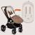Chancelière universelle oli pour poussette, imperméable de +5 à -20 °c avec filtre uv Black+Nutty 10 - vertbaudet enfant 