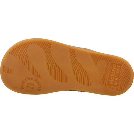 Bottes garçon modèle 1356108v botin tira adhesiva Bordeaux burdeos+Marron camel 12 - vertbaudet enfant 