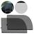 Lot de 2 pare-soleil universels sunblocker pour vitres de voiture avec protection uv et fonction moustiquaire Black 1 - vertbaudet enfant 