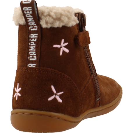 Bottes fille modèle peu fw Marron 3 - vertbaudet enfant 