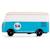 Van Diesel Volkswagen T1 Bleu+Orange+Vert 1 - vertbaudet enfant 