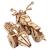 La Moto Volante de Hagrid – Mini maquette en bois avec side-car à assembler Marron 5 - vertbaudet enfant 