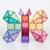 Jeu de construction magnétique starter pack pastel - 56 pièces Multi-coloured 5 - vertbaudet enfant 