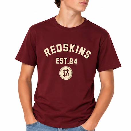 T-shirt à manches courtes garçon Blanc+Bleu+Bordeaux+Kaki+Marine+Noir 7 - vertbaudet enfant 