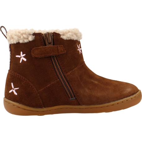 Bottes fille modèle peu fw Marron 1 - vertbaudet enfant 