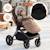 Chancelière universelle oli pour poussette, imperméable de +5 à -20 °c avec filtre uv Black+Nutty 3 - vertbaudet enfant 