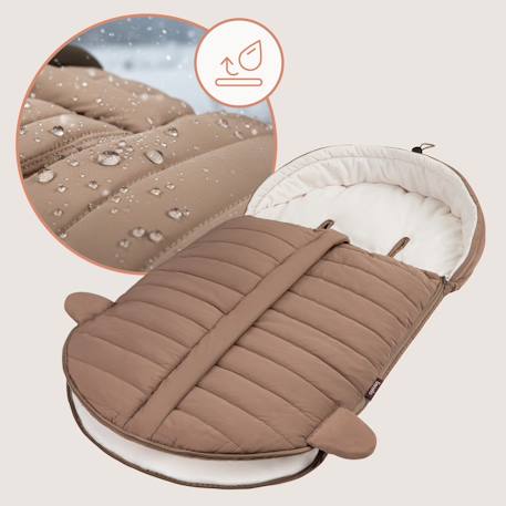 Chancelière universelle oli pour poussette, imperméable de +5 à -20 °c avec filtre uv Black+Nutty 11 - vertbaudet enfant 