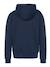 Sweatshirt zippé à capuche Blanc+Bleu jean+Bleu marine+Noir+Orange 9 - vertbaudet enfant 