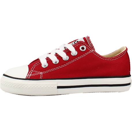 Basket garçon modèle 106550n Rouge carmin 2 - vertbaudet enfant 