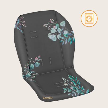 Coussin réducteur universel seatliner pour poussette, hydrophobe, réversible et lavable Black+Grey 8 - vertbaudet enfant 