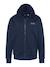 Sweatshirt zippé à capuche Blanc+Bleu jean+Bleu marine+Noir+Orange 7 - vertbaudet enfant 