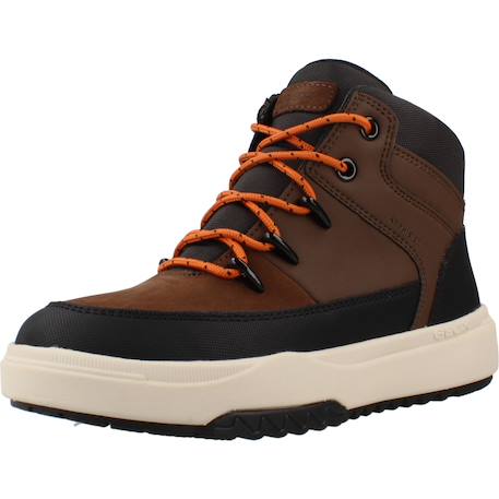 Basket garçon zippée j bunshee Bleu+Marron+Marron c6006+Vert 16 - vertbaudet enfant 