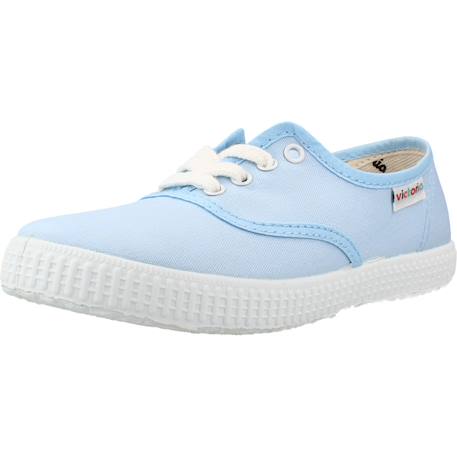 Basket garçon modèle 106613n Bleu celeste+Marron marron 4 - vertbaudet enfant 