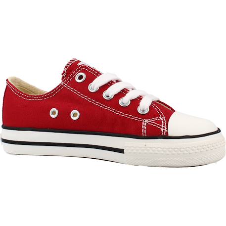 Basket garçon modèle 106550n Rouge carmin 5 - vertbaudet enfant 