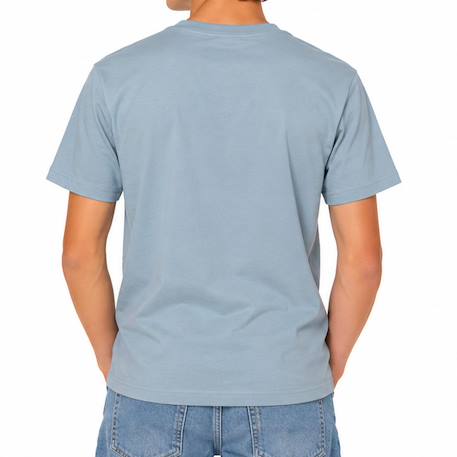 T-shirt à manches courtes garçon Blanc+Bleu+Bordeaux+Kaki+Marine+Noir 6 - vertbaudet enfant 