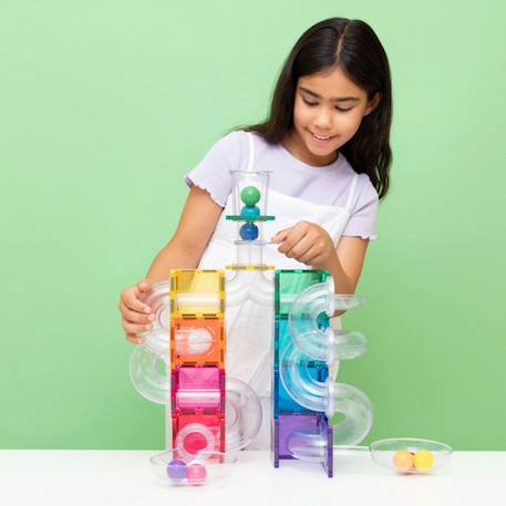 Jeu de construction magnétique ball run pack - 114 pièces Multi-coloured 2 - vertbaudet enfant 