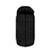 Chancelière universelle frode pour poussette, imperméable avec fourrure amovible Black carbon+Grey dove 3 - vertbaudet enfant 
