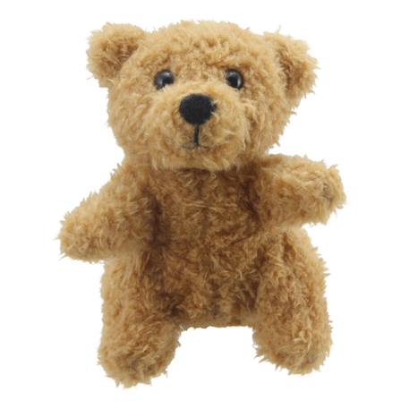 Marionnette à doigts bébé nounours Marron 1 - vertbaudet enfant 