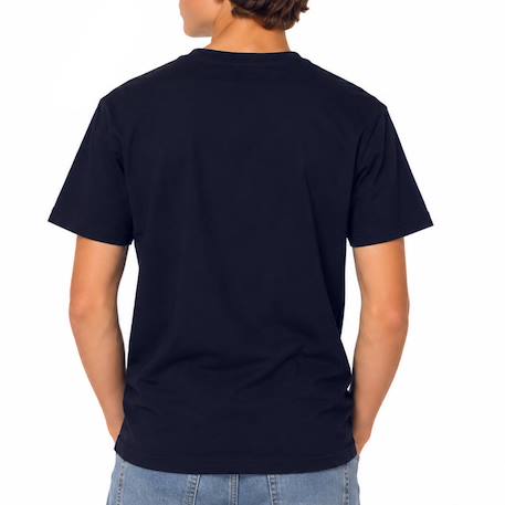 T-shirt à manches courtes garçon Blanc+Bleu+Bordeaux+Kaki+Marine+Noir 15 - vertbaudet enfant 