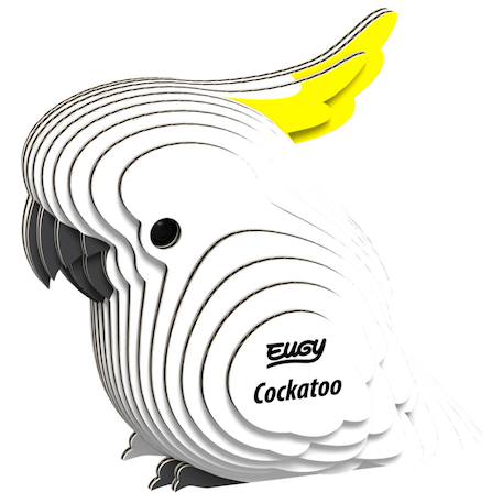 Puzzle 3d - cacatoès Blanc 1 - vertbaudet enfant 