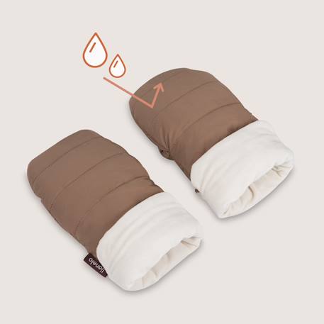 Chauffe-main universel handmuff oli pour poussette, imperméable Black+Nutty 9 - vertbaudet enfant 