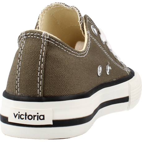 Baskets enfant garçon en textile Vert kaki 3 - vertbaudet enfant 