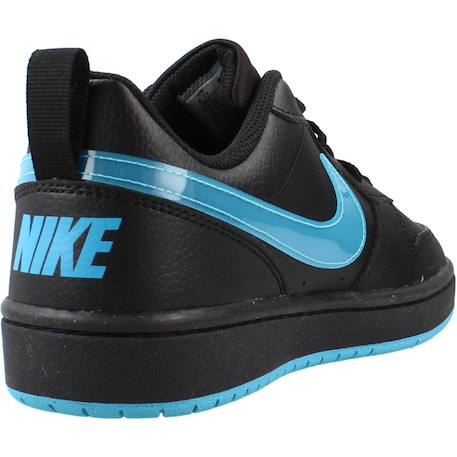Basket fille modèle court borough low jes gs Noir 023 3 - vertbaudet enfant 