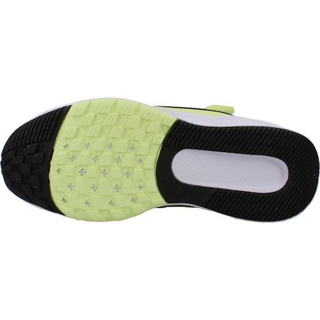 Baskets enfant garçon en textile Blanc 104+Bleu 401+Jaune 721+Noir 014 18 - vertbaudet enfant 