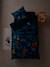 Parure housse de couette enfant et taie d'oreiller JUNGLE NIGHT bleu / multicolore 4 - vertbaudet enfant 