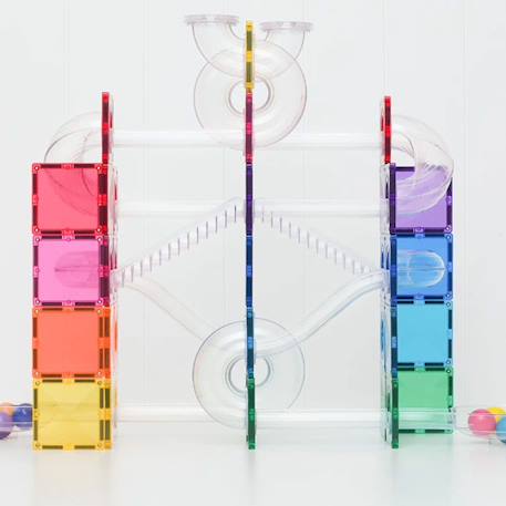 Jeu de construction magnétique ball run pack - 114 pièces Multi-coloured 3 - vertbaudet enfant 