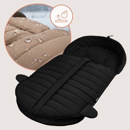 Chancelière universelle oli pour poussette, imperméable de +5 à -20 °c avec filtre uv Black+Nutty 5 - vertbaudet enfant 