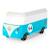 Van Diesel Volkswagen T1 Bleu+Orange+Vert 2 - vertbaudet enfant 