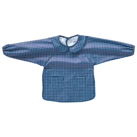 Bavoir-tablier imperméable manches longues 3-5 ans Bleu+Fleuri rose et jaune+Multi-coloured+Rose fleuri+Vert 2 - vertbaudet enfant 