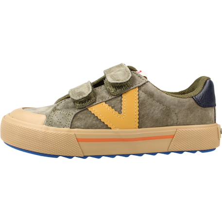 Basket garçon modèle 1065201v Vert kaki 2 - vertbaudet enfant 