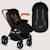 Chancelière universelle oli pour poussette, imperméable de +5 à -20 °c avec filtre uv Black+Nutty 4 - vertbaudet enfant 