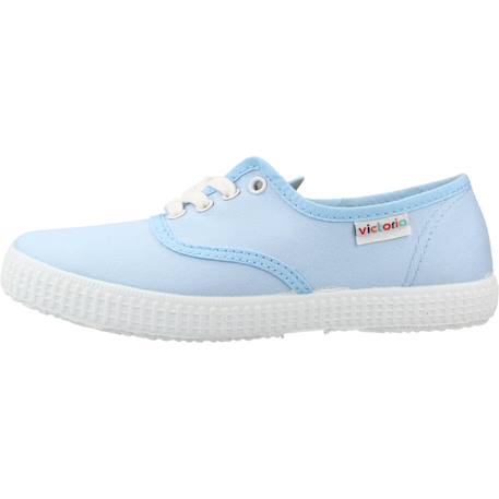 Basket garçon modèle 106613n Bleu celeste+Marron marron 2 - vertbaudet enfant 