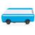 Van diesel Volkswagen T3 Bleu 1 - vertbaudet enfant 