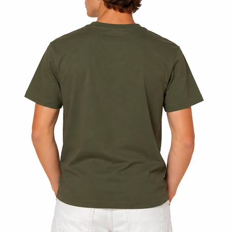 T-shirt à manches courtes garçon Blanc+Bleu+Bordeaux+Kaki+Marine+Noir 12 - vertbaudet enfant 