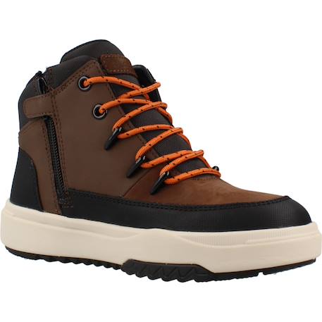 Basket garçon zippée j bunshee Bleu+Marron+Marron c6006+Vert 17 - vertbaudet enfant 