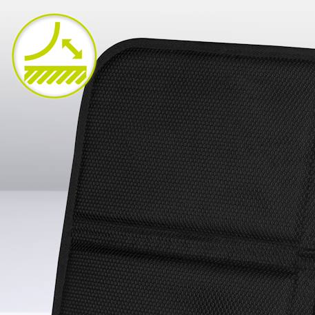 Tapis de protection universel sikker pour siège auto avec mousse epe 8 mm, surface antidérapante et poche de rangement Black carbon 5 - vertbaudet enfant 