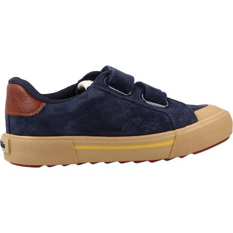 Basket garçon modèle 1065201v Bleu marino+Vert kaki 1 - vertbaudet enfant 