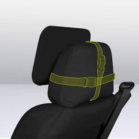 Miroir de surveillance bébé sett black carbon avec rotation 360° et fixation universelle Black carbon 6 - vertbaudet enfant 